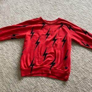 Aviator nation bolt crewneck